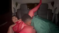 Bbw gets her pussy eaten in the car (Babydoll bibi)